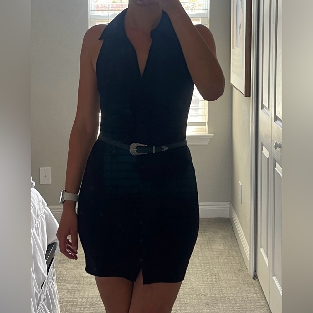 **Chic Vest-Style Dress - Never Worn!**